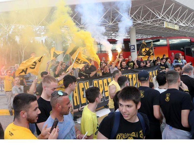 Super League | Αποθέωση για την ΑΕΚ στο “Ι. Καποδίστριας” (videos+photos)