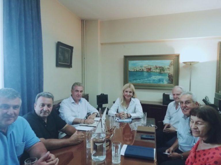 Συνάντηση του Βουλευτή Ν.Λευκάδας Θανάση Καββαδά στο Υπουργείο Αγροτικής Ανάπτυξης και Τροφίμων με την Πανελλήνια Ένωση Βιντζότρατας