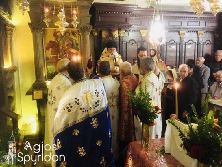 Κερκύρας Νεκτάριος : “ Ο Άγιος Δημήτριος  είλκυσε την Θεία Χάρη στην ζωή του”