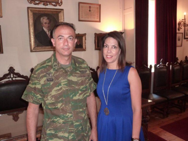 Κέρκυρα | Επίσκεψη στην Δήμαρχο Μερόπη Υδραίου πραγματοποίησε σήμερα ο Ανώτατος Διοικητής Φρουράς Κέρκυρας
