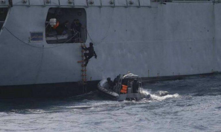 Κατάληψη πλοίου της Βόρειας Κορέας από το πολεμικό ναυτικό των ΗΠΑ