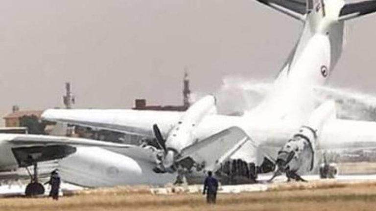 Βίντεο ντοκουμέντο: Η στιγμή της σύγκρουσης δύο αεροσκαφών στο αεροδρόμιο του Χαρτούμ