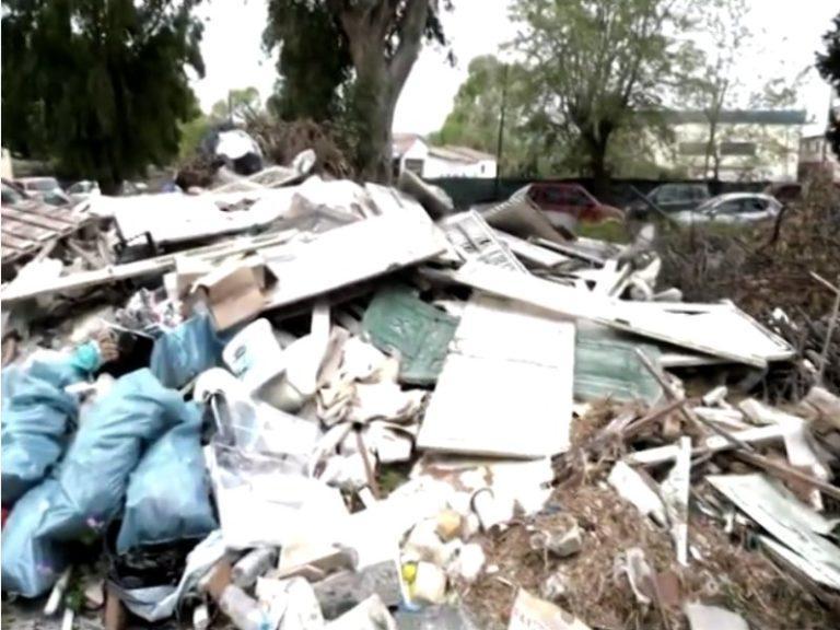 Κέρκυρα | Ογκώδη αντικείμενα & απορρίμματα στους δρόμους (video)
