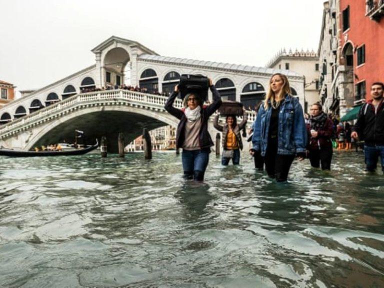 Ιταλία | Πλημμύρισε το 16% της Βενετίας λόγω των ακραίων καιρικών φαινομένων (video)