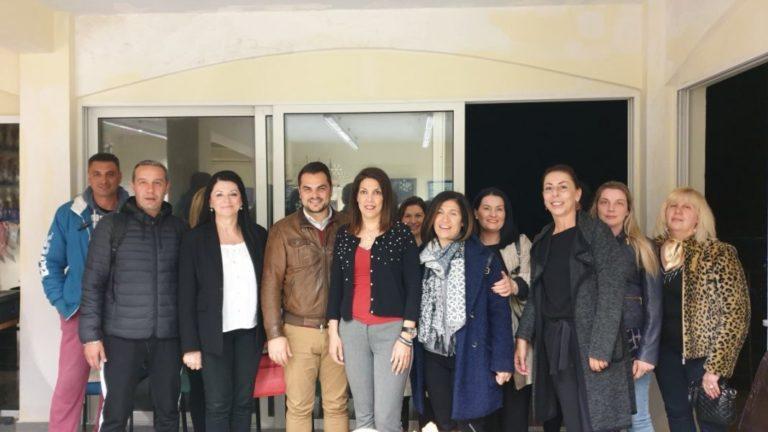 Με τους καταστηματάρχες της πόλης της Κέρκυρας συναντήθηκε η υποψήφια Δήμαρχος Μερόπη Υδραίου