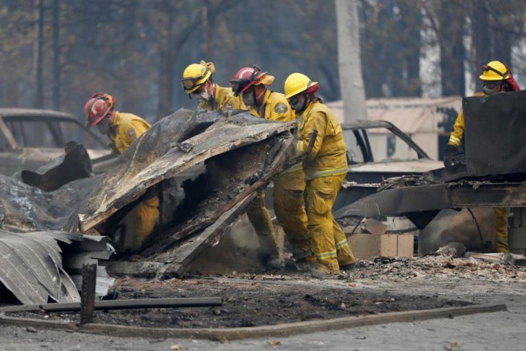 Καλιφόρνια: Μεγαλώνει η λίστα του θανάτου – 48 οι νεκροί από τις φωτιές