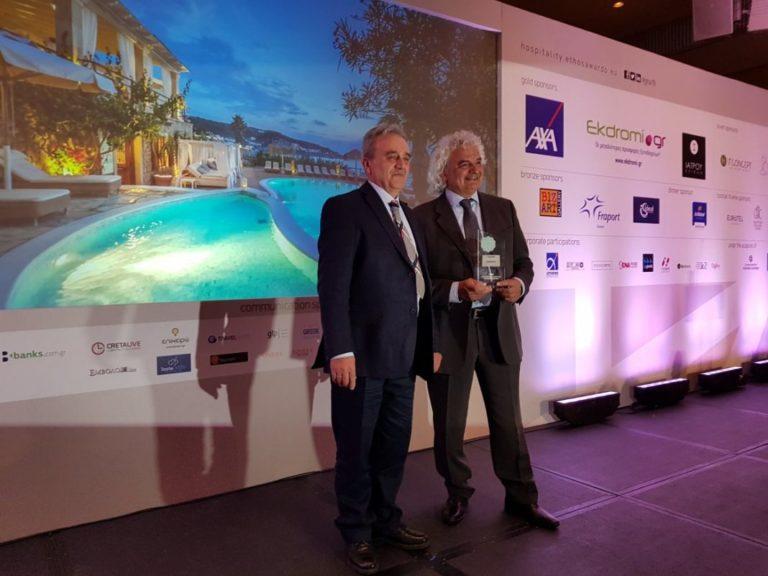 “Σάρωσε” τα  βραβεία  το Delfino Blu Boutique Hotel  στην  Κέρκυρα!  Χρυσό Βραβείο στα Greek Hospitality Awards 2019