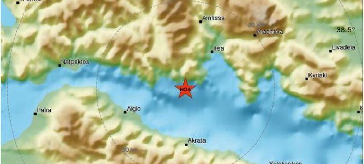 Σεισμός 5,3 Ρίχτερ στον Κορινθιακό -Ταρακουνήθηκε και η Αθήνα