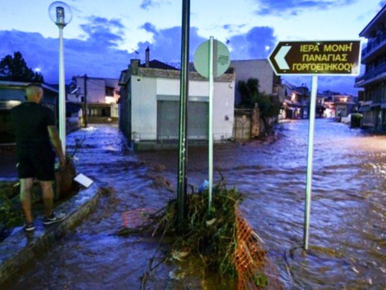 Μάνδρα Αττικής | Πλημμύρες παρασέρνουν τα πάντα – Κραυγή αγωνίας από τους κατοίκους