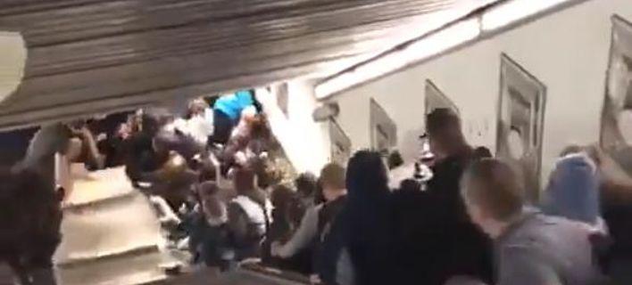 Επιτάχυναν ξαφνικά οι κυλιόμενες σκάλες στο Μετρό της Ρώμης -Εκτοξεύονταν άνθρωποι, ποδοπατήθηκαν