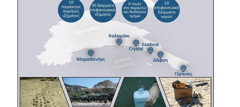 Ζάκυνθος | «Στο μικροσκόπιο» οι παραλίες ωοτοκίας των Caretta caretta