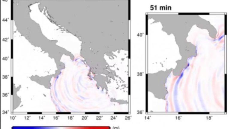 56 λεπτά χρειάστηκε το τσουνάμι από τον σεισμό στη Ζάκυνθο να φτάσει στην Ιταλία