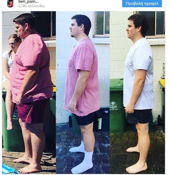 Απίστευτη μεταμόρφωση: Έβγαλε ένα μόνο συστατικό από τη διατροφή του και έχασε 70 κιλά σε 9 μήνες (photos)