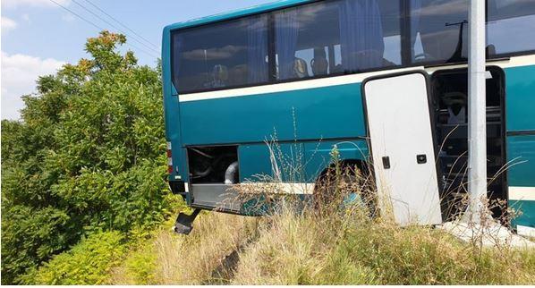 Παρολίγον ατύχημα με λεωφορείο του Υπ. ΚΤΕΛ Κέρκυρας στα Γρεβενά (photos)