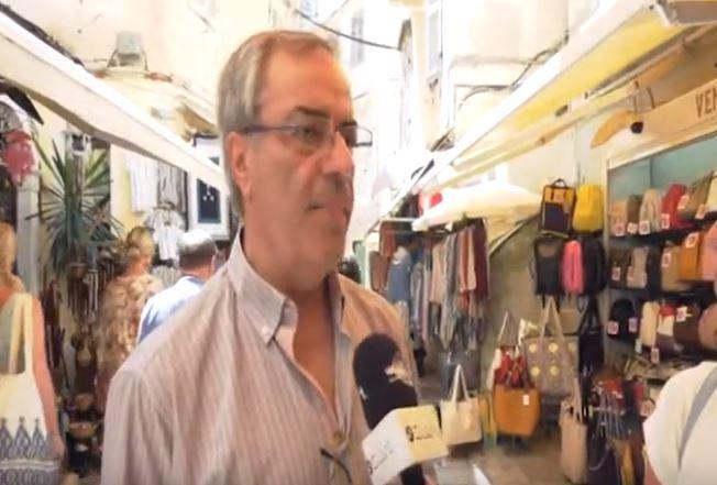 Κέρκυρα | Καταστηματάρχες στην παλιά πόλη μιλούν για την τουριστική κίνηση (video)
