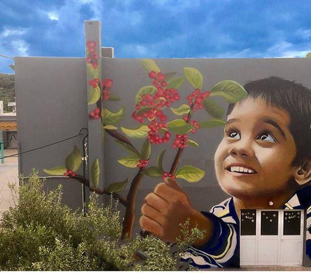 Το γκράφιτι για τους 102 νεκρούς στο Μάτι που συγκινεί