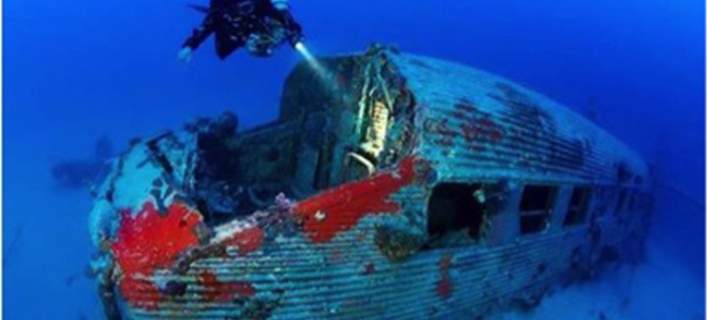 Βρέθηκε πολεμικό αεροπλάνο από τον Β’ Παγκόσμιο Πόλεμο ανοιχτά της Ρόδου -Σχεδόν άθικτο