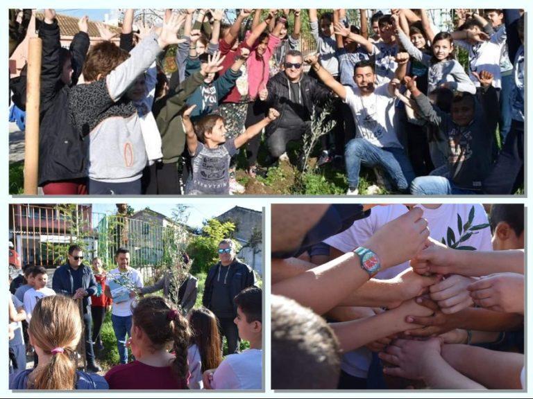 Από το Δημοτικό σχολείο Άφρας ξεκίνησε τη δράση του στην Κέρκυρα το «Lets do it Greece» (photos)