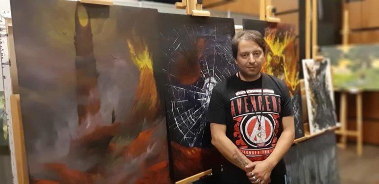 Συνεχίζεται η Έκθεση Ζωγραφικής του Σπύρου Γελέκα αφιερωμένη στην Μέση-Γη