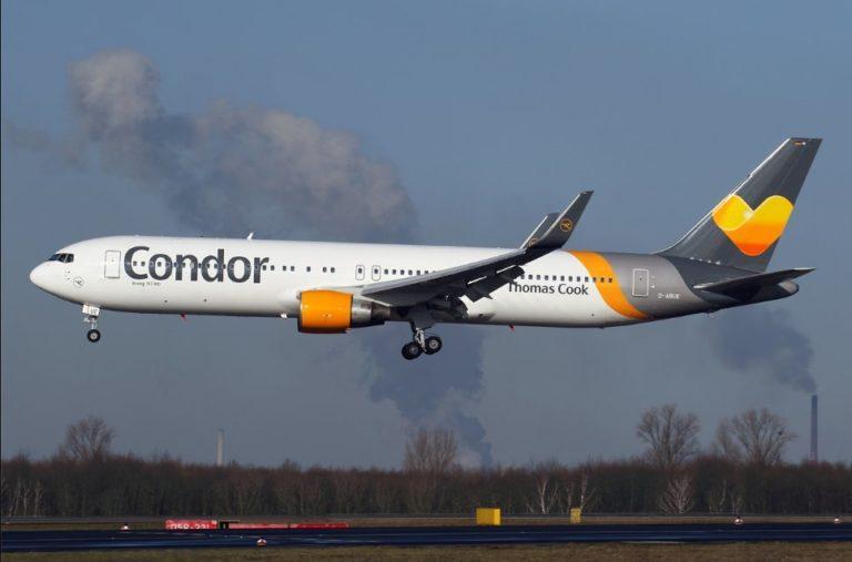 Η Condor διακόπτει όλες τις πτήσεις προς την Κεφαλονιά το 2020