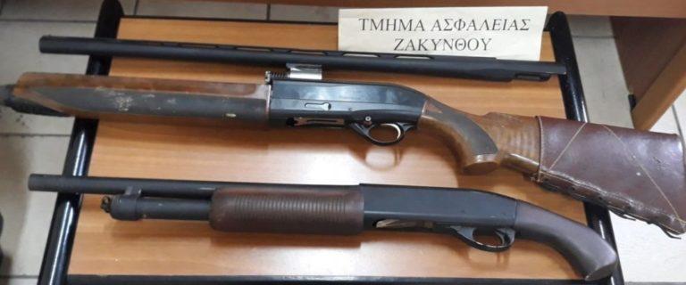 Συνελήφθη 42χρονος  για παράβαση της νομοθεσίας περί όπλων στη Ζάκυνθο