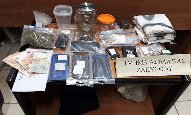 Συνελήφθησαν τρία άτομα για διακίνηση ναρκωτικών ουσιών στη Ζάκυνθo