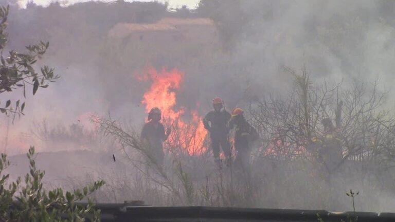 Κέρκυρα | Υπό μερικό έλεγχο η φωτιά στον Ασπρόκαβο (photos-video)