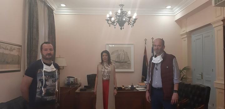 Κέρκυρα | Με τον Διευθυντή  της 7ης Περιφέρειας  ΕΚΑΒ – Παράρτημα Ιωαννίνων συναντήθηκε η Μ.Υδραίου