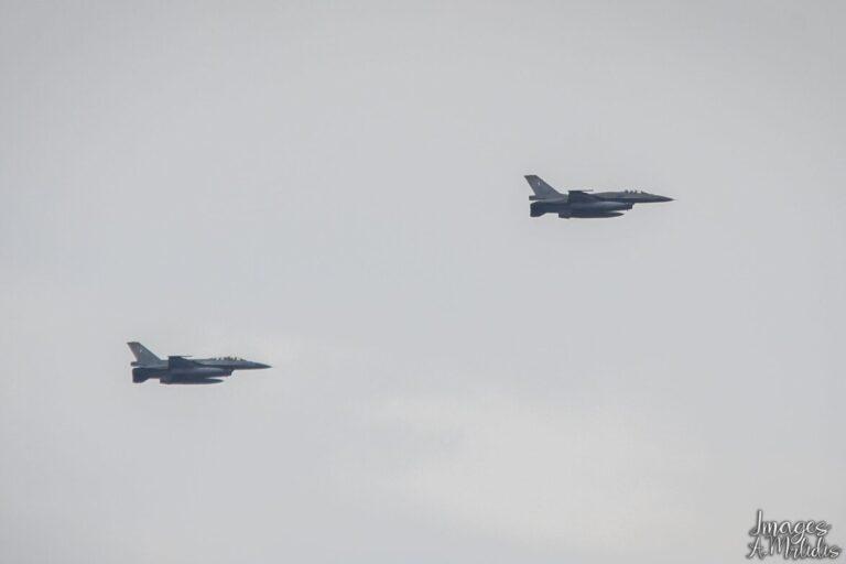 Κέρκυρα | 21η Μαΐου | Μαχητικά F-16 της Πολεμικής Αεροπορίας πέταξαν σήμερα πάνω από τα Επτάνησα