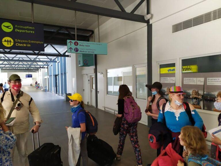 Αύγουστος 2020: Μείωση 50% στον αριθμό των επιβατών στο αεροδρόμιο σε σχέση με πέρυσι