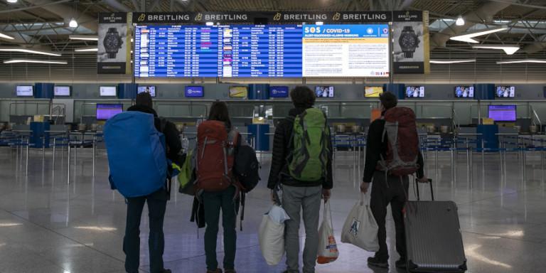 «Βουτιά» 68,9% στην επιβατική κίνηση στα αεροδρόμια της χώρας μέσα σε 9 μήνες