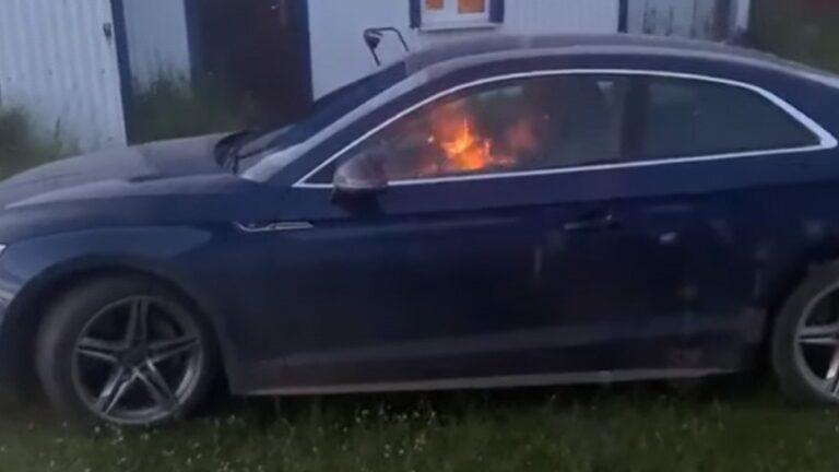 Κέρκυρα: Φωτιά σε αυτοκίνητο στο Πέραμα
