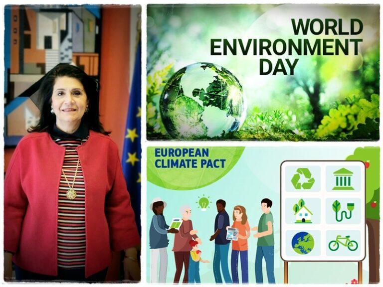 Πρεσβευτής του Ευρωπαϊκού Συμφώνου για το Κλίμα η τ. Αντιπρόεδρος του Ευρωπαϊκού Κοινοβουλίου, Ρόδη Κράτσα-Τσαγκαροπούλου