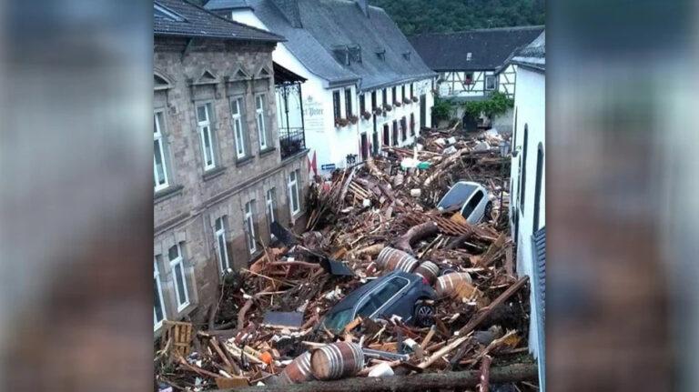 Γερμανία: Συγκλονίζουν οι εικόνες μετά την καταστροφή από την κακοκαιρία – Δείτε εικόνες