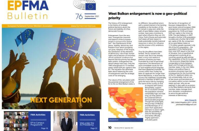 Βόρεια Μακεδονία – Το επίσημο περιοδικό των πρώην μελών του Ευρωπαϊκού Κοινοβουλίου την αναφέρει ως «Μακεδονία»