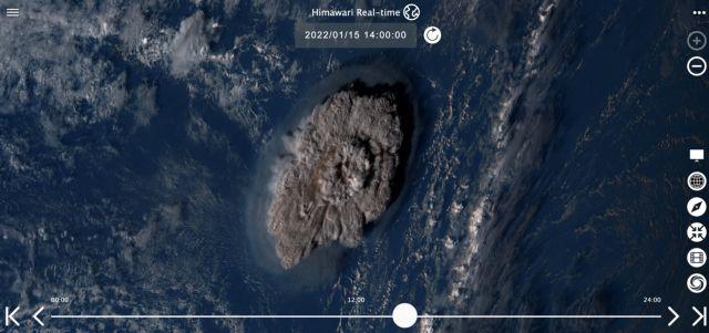 Στην Κέρκυρα το κρουστικό κύμα του ηφαιστείου Τόνγκα