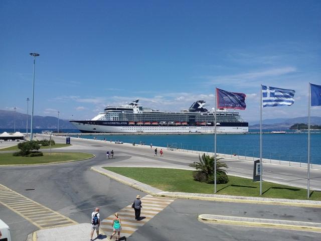 Κέρκυρα: Δεύτερο σε επιβάτες & τρίτο σε αφίξεις κρουαζερόπλοιων το Λιμάνι της Κέρκυρας