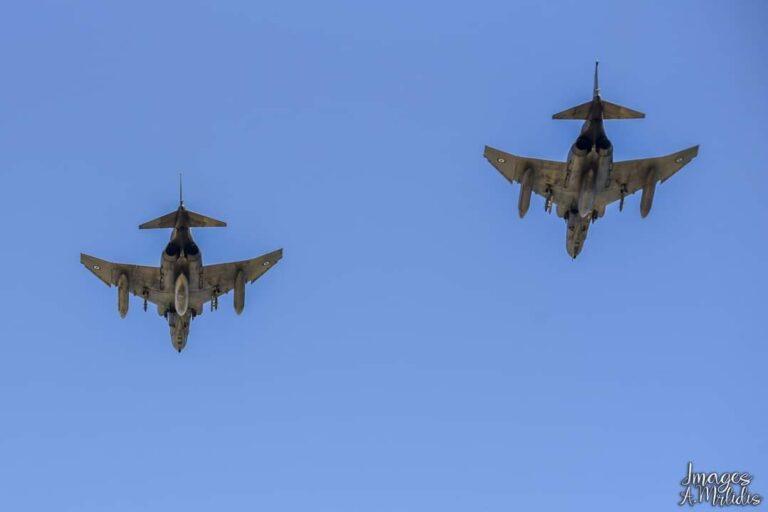 Κέρκυρα 21 Μαΐου 2022: Τα βομβαρδιστικά F-4 Phantom II “έσκισαν ” τον ουρανό (fotos)