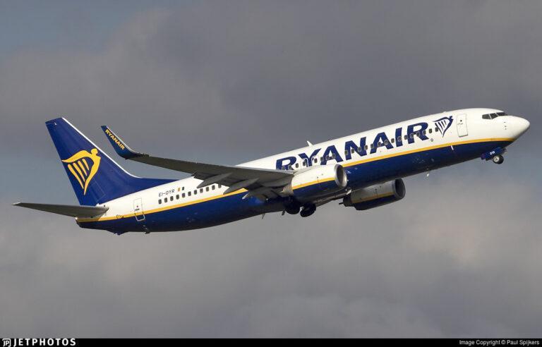 Η Ryanair θα συνδέει την Κέρκυρα με τη Βαλένθια 2 φορές την εβδομάδα