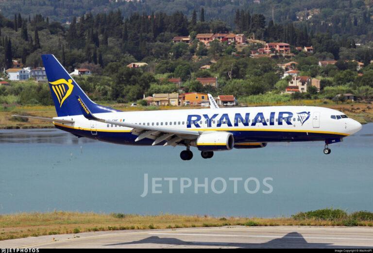 Η Ryanair θα συνδέει την Κέρκυρα με την Αθήνα 4 φορές την εβδομάδα