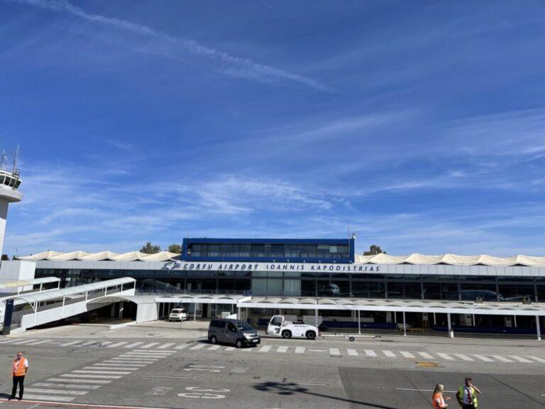 Προχωρούν τα έργα στο αεροδρόμιο της Κέρκυρας-Αυξάνονται οι θέσεις στάθμευσης αεροσκαφών, δημιουργείται χώρος VIP για ιδιωτικά αεροσκάφη
