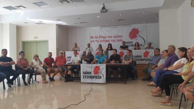 Επιπλέον 24 υποψήφιους παρουσίασε ο επικεφ. της ΛΑΣΥ Νότιας Κέρκυρας Σταμάτης Πελάης