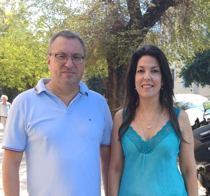 Ο Σπύρος Νικόπουλος υποψήφιος με την Μερόπη Υδραίου