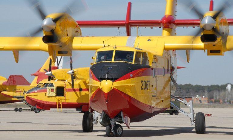 Κέρκυρα: 2 Canadair και 2 Air Tractor έρχονται για να βοηθήσουν στην κατάσβεση της φωτιάς