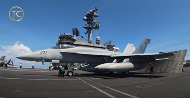 Φόβοι για κλιμάκωση της σύρραξης στη Μέση Ανατολή: Πολεμικά πλοία των ΗΠΑ συνωστίζονται στη Μεσόγειο (βίντεο από το αμερικανικό αεροπλανοφόρο)