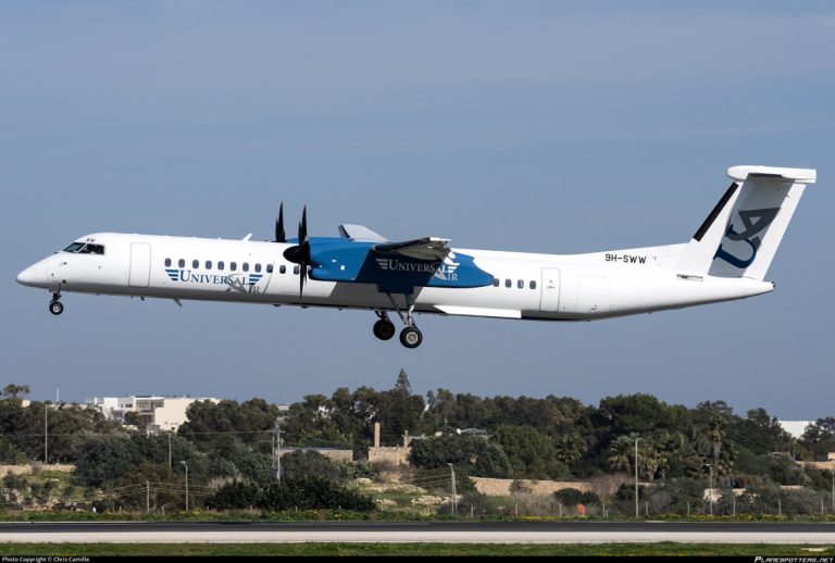H Universal Air ξεκινά να συνδέει την Κέρκυρα με τη Μάλτα και την Πετς