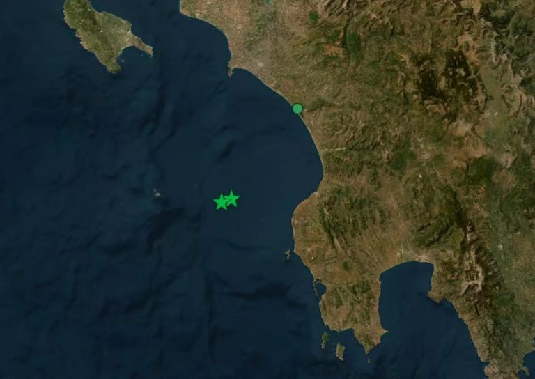 Δύο σεισμοί πάνω από 5 Ρίχτερ στο Ιόνιο – Έγιναν αισθητοί στην Αθήνα