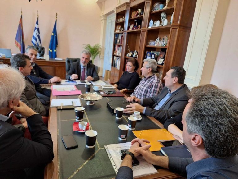 Συνάντηση με εκπροσώπους της Α.Ε. Διαχείρισης Απορριμμάτων Κοζάνης είχε ο Δήμαρχος Κεντρικής Κέρκυρας Στέφανος Πουλημένος